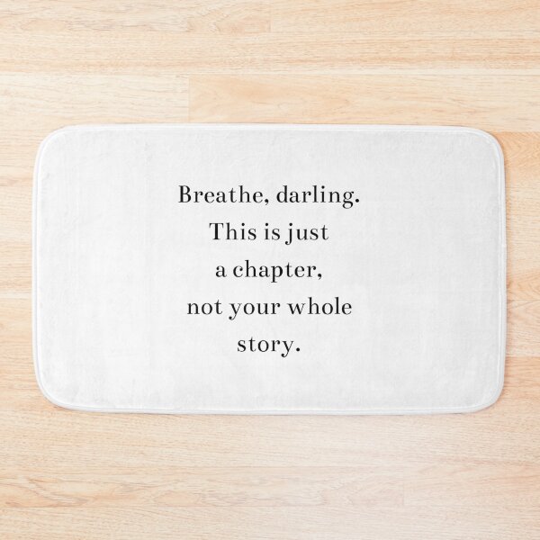 Item preview, Breathe, darling. designed and sold by BlissThreads.