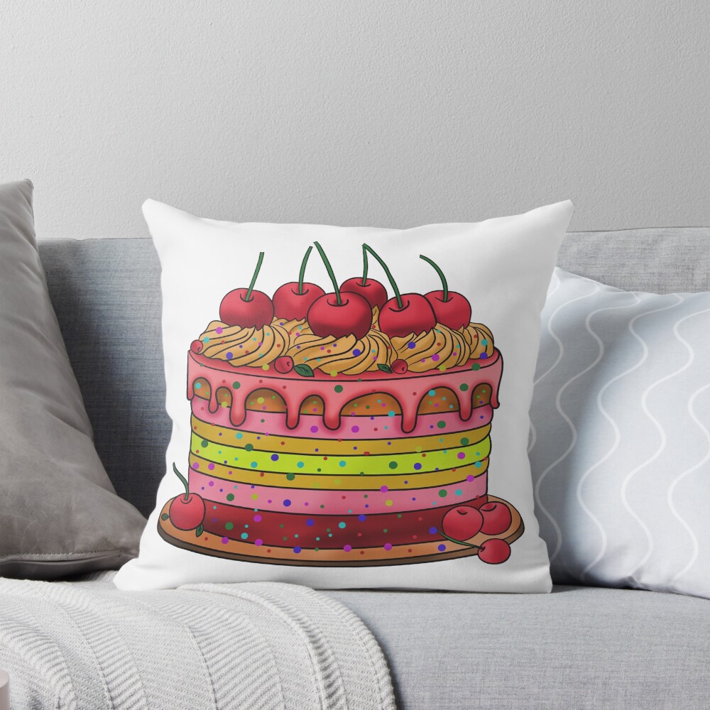 Item preview, Throw Pillow designed and sold by FU-Design.