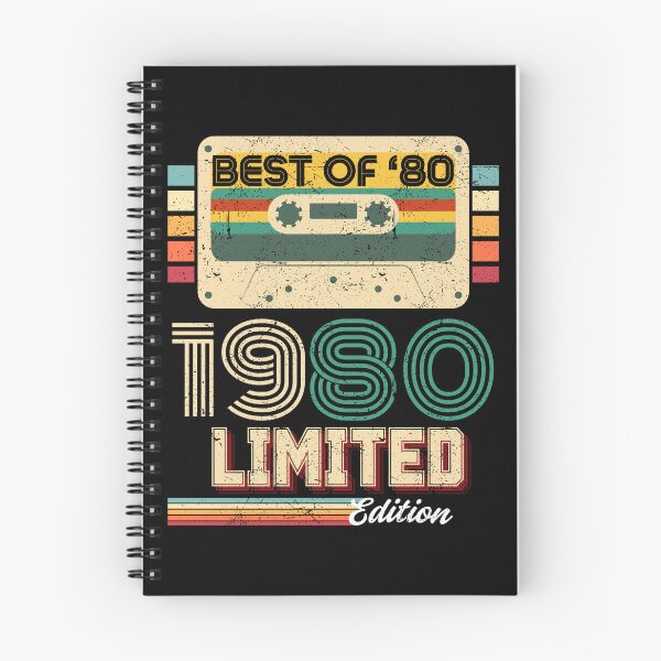 Item preview, Best Of 1980 Limited Edition Retro Cassette Vintage Birthday Gift designed and sold by MixedVibes Co..