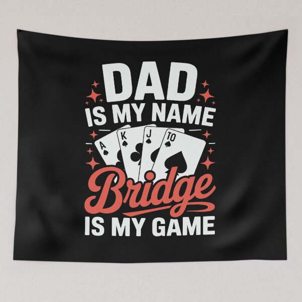Item preview, is my name bridge is my game designed and sold by jkrphoto.