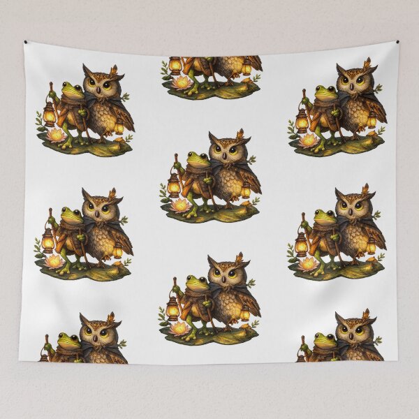 Item preview, Nighttime stroll of magical friendship designed and sold by FroggyOnly.