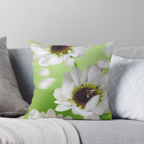 Item preview, Spring Flowers - Showers of White Daisies and Petals designed and sold by ABG Inspirational Art.