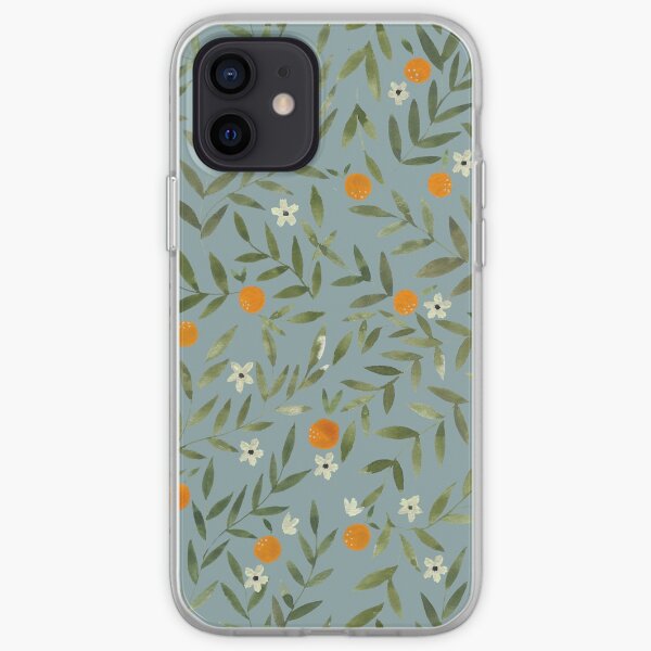 Orange Foliage iPhone Soft Case