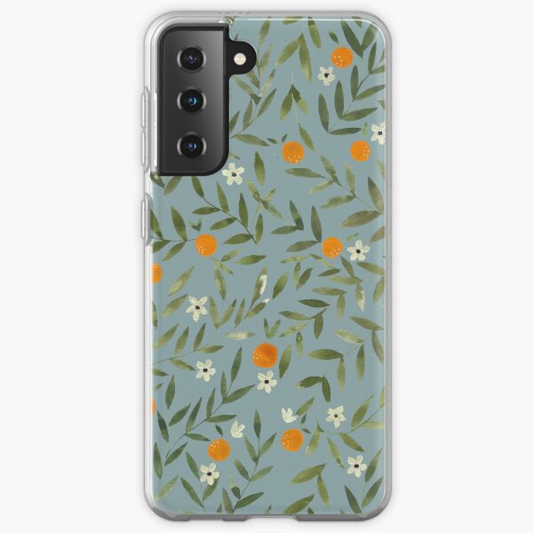 Orange Foliage Samsung Galaxy Soft Case