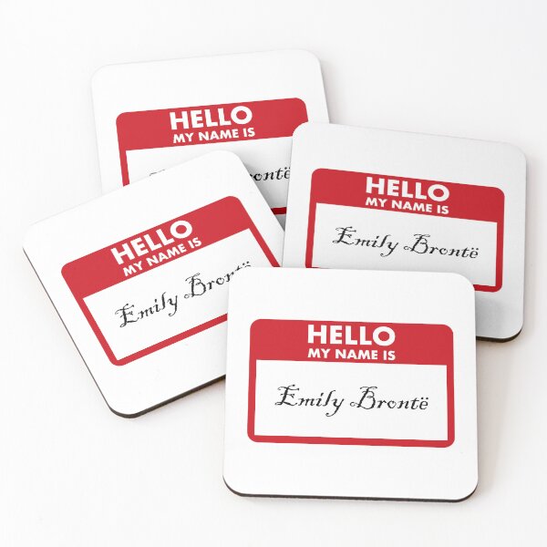 Item preview, Hello My Name Is Emily Brontë designed and sold by Saw This and I Thought of You.