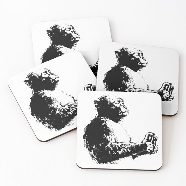 Item preview, Walkman Monkey Meme designed and sold by ShopDesignBR.