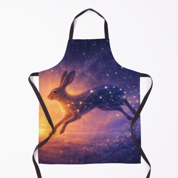 Item preview, Brown Hare – Celestial Run Star Constellation Art designed and sold by GeoWild Designs.