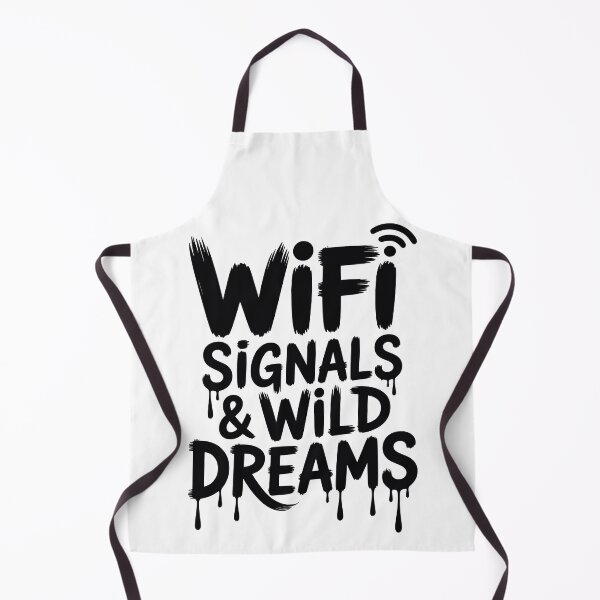 Item preview, WiFi Signals & Wild Dreams - Urban Graffiti Typography designed and sold by LockjowArt.