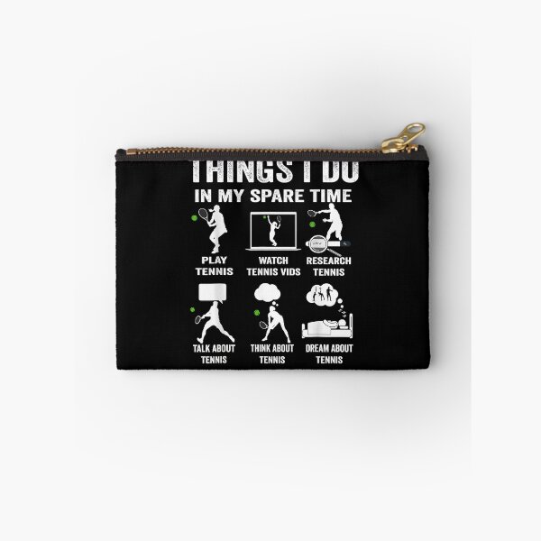 Item preview, Things I do in my spare time hobby Tennis lover funny designed and sold by MerchDeviant.