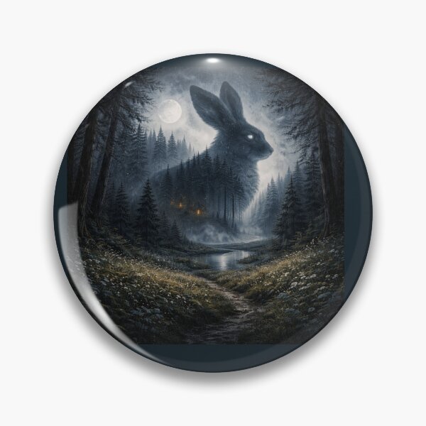 Item preview, Hare Without a Hare — Dawn Meadow Silhouette designed and sold by GeoWild Designs.