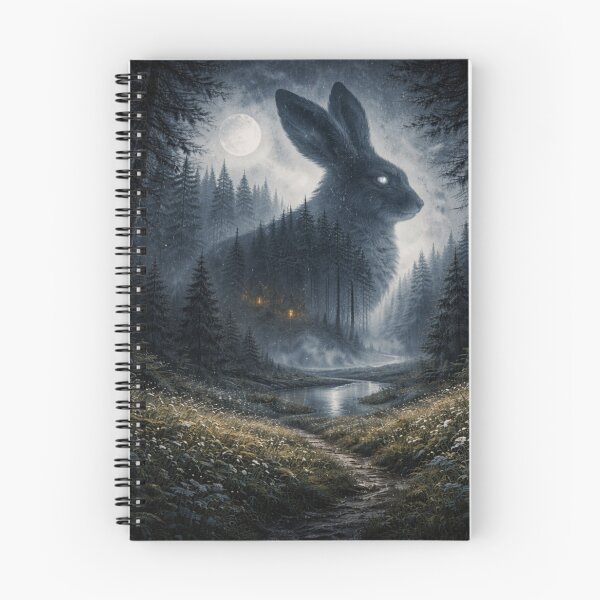 Item preview, Hare Without a Hare — Dawn Meadow Silhouette designed and sold by GeoWild Designs.