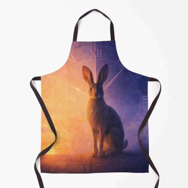 Item preview, Brown Hare – Stillpoint of Time | Liminal Twilight Wildlife Art designed and sold by GeoWild Designs.