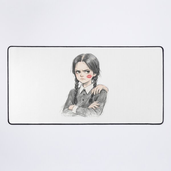 Item preview, GOTH GIRL WITH LIP PRINT designed and sold by LIS AND MELIVERSO.