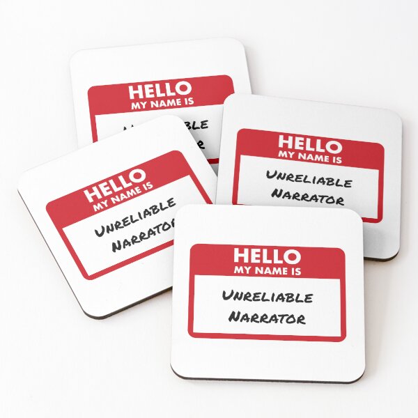 Item preview, Hello My Name Is Unreliable Narrator designed and sold by Saw This and I Thought of You.