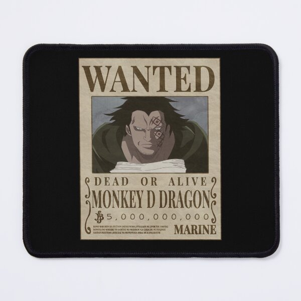 Item preview, Wanted Dead Or Alive Monkey D Dragon designed and sold by JTravisDesigns.
