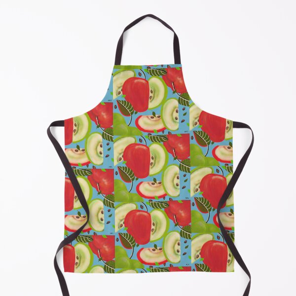 Item preview, Fun Bold Bright - Red and Green Apples designed and sold by ABG Inspirational Art.