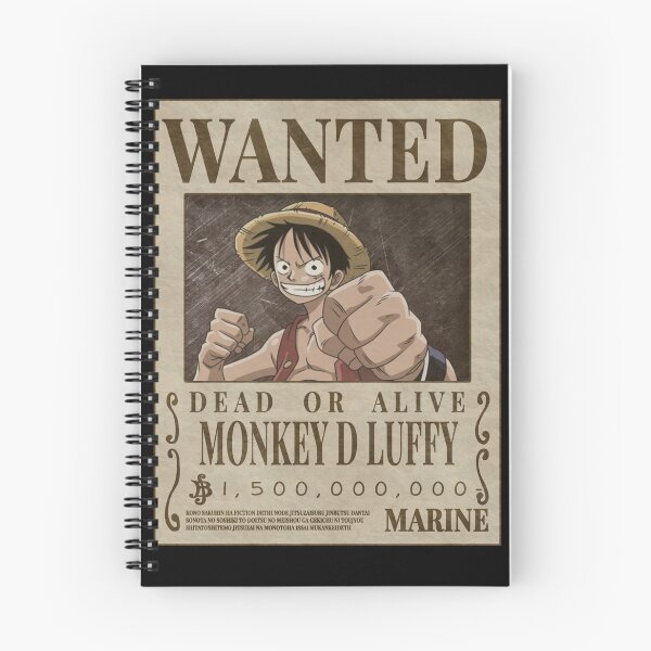 Item preview, Wanted Dead Or Alive Monkey D Luffy designed and sold by JTravisDesigns.