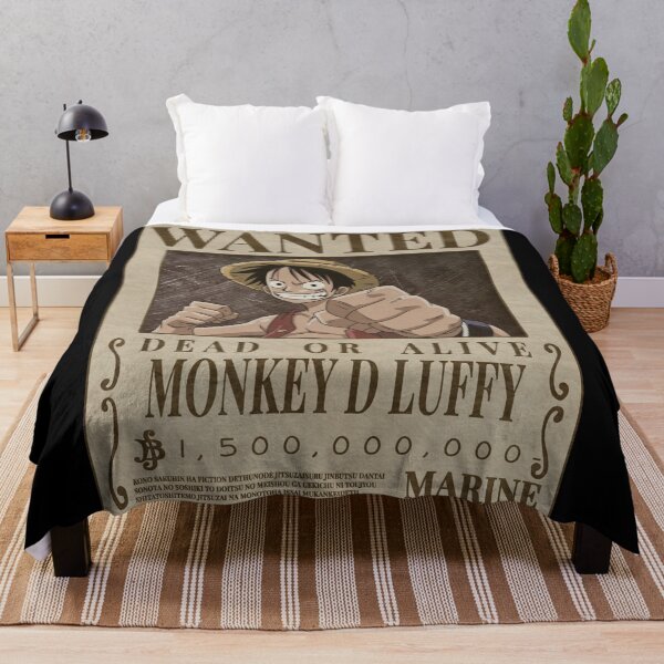 Item preview, Wanted Dead Or Alive Monkey D Luffy designed and sold by JTravisDesigns.