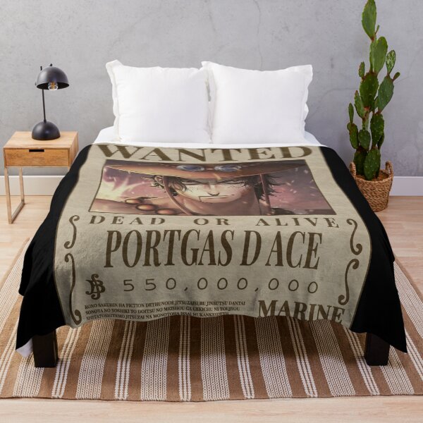Item preview, Wanted Dead Or Alive Portgas D Ace designed and sold by JTravisDesigns.