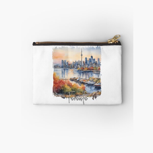 Artikelvorschau, Aquarell von Toronto, Kanada entworfen und verkauft von Dressyourflag.