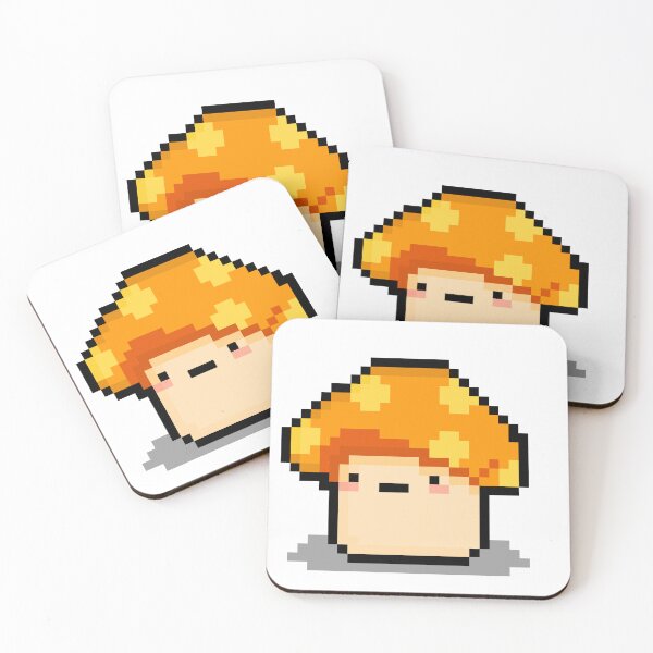 Item preview, Maplestory Pixel Mushroom designed and sold by Inkhov Art.