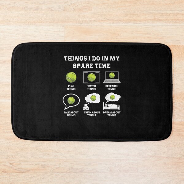 Item preview, Things I Do In My Spare Time Tennis Lover Funny Tennis designed and sold by MerchDeviant.