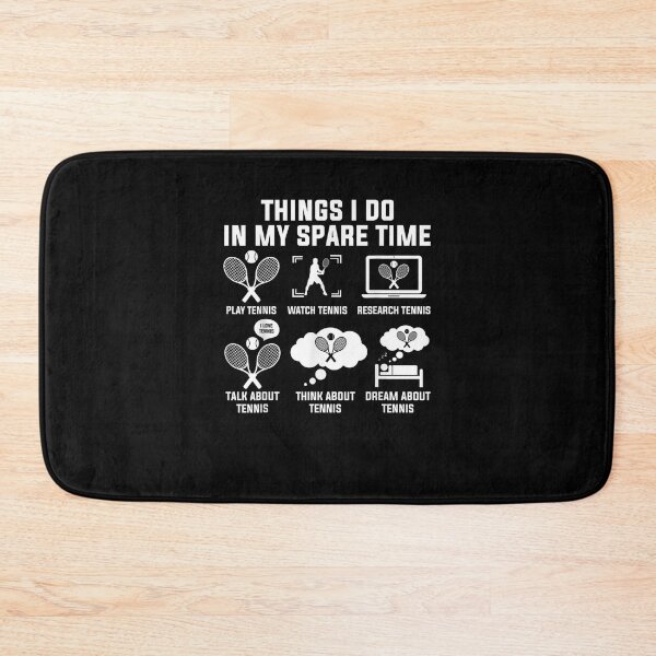 Item preview, Things I Do In My Spare Time Tennis designed and sold by MerchDeviant.