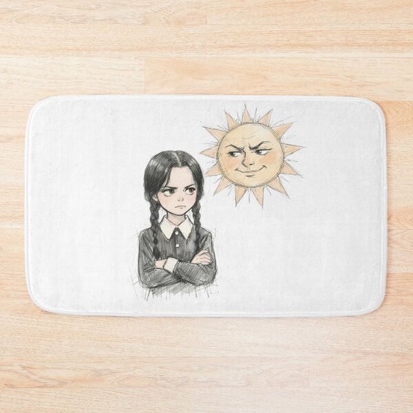 Item preview, GOTH GIRL WITH SUN FACE designed and sold by LIS AND MELIVERSO.