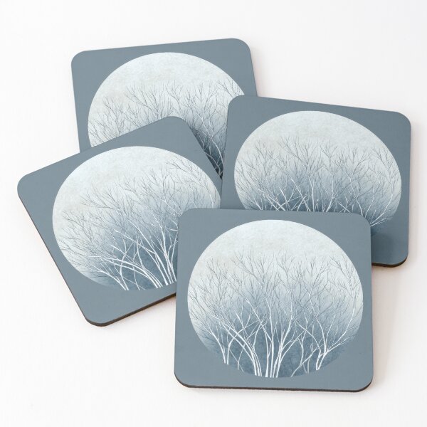 Item preview, Branches under the full moon light designed and sold by anytka.