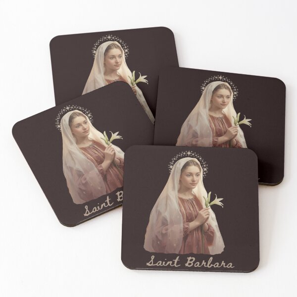 Item preview, Saint Barbara designed and sold by TwoMagpiesShop.
