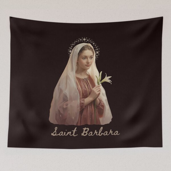 Item preview, Saint Barbara designed and sold by TwoMagpiesShop.