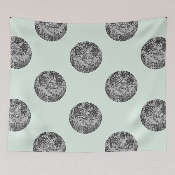 Item preview, Jelly and Shell (greyscale.) designed and sold by AHappyTurtle.