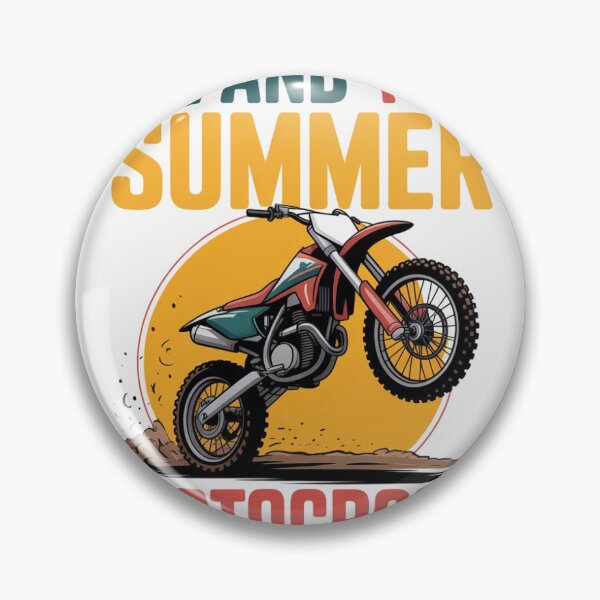 Item preview, Summer Motocross Dirt Bike Design designed and sold by SkipperMercher.