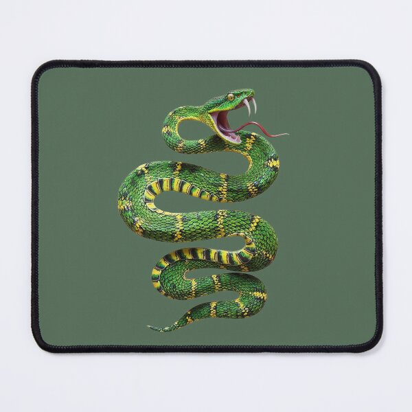 Item preview, Green Venomous Snake designed and sold by MorningFive.