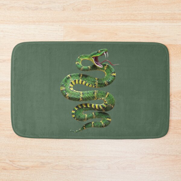 Item preview, Green Venomous Snake designed and sold by MorningFive.