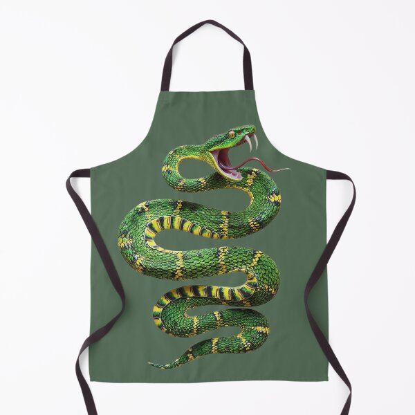 Item preview, Green Venomous Snake designed and sold by MorningFive.
