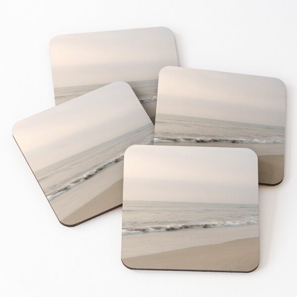 Item preview, Soft Shoreline Morning – Neutral Coastal Wall Art designed and sold by AnimalAirtistry.