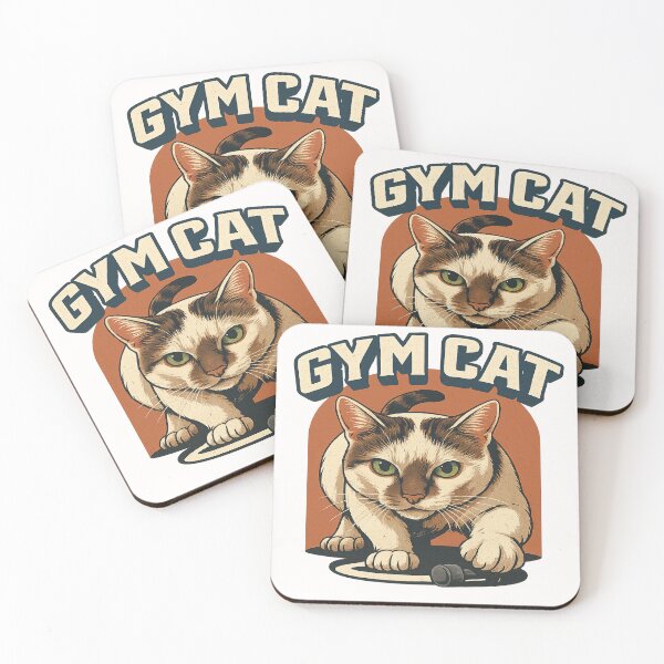 Item preview, The Gym Cat Focused designed and sold by bl0mkvist.
