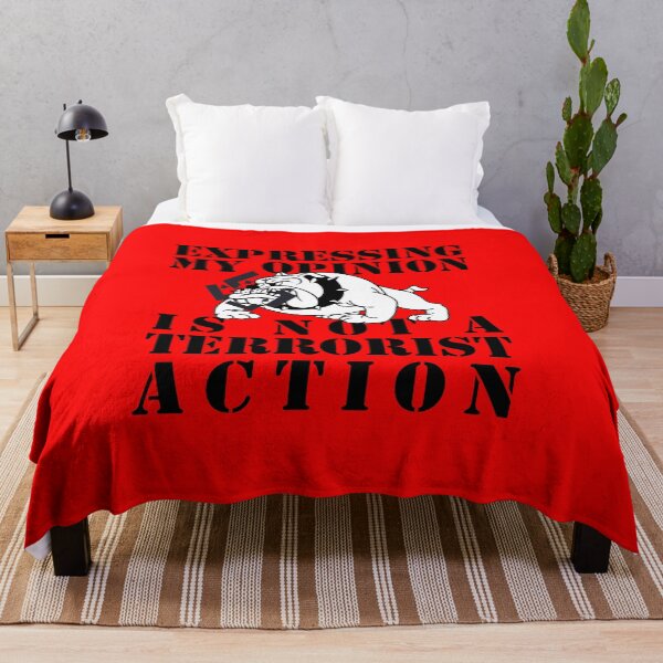Item preview, expressing my opinion is not a terrorist action designed and sold by remerasnerdas.
