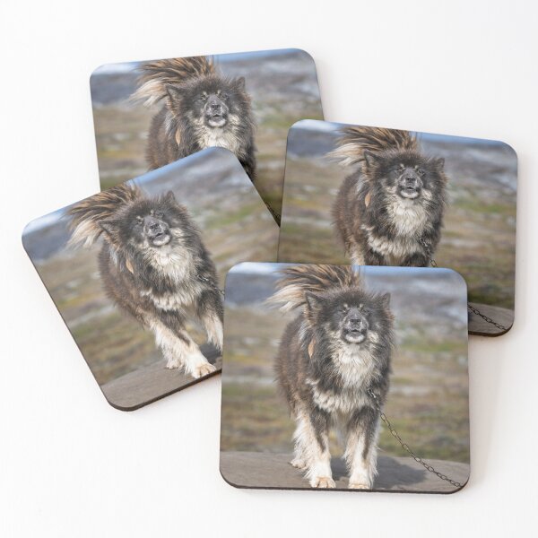 Item preview, Majestic Fluffy Greenlandic Sled Dog designed and sold by PhotoArt by Joan Carroll.