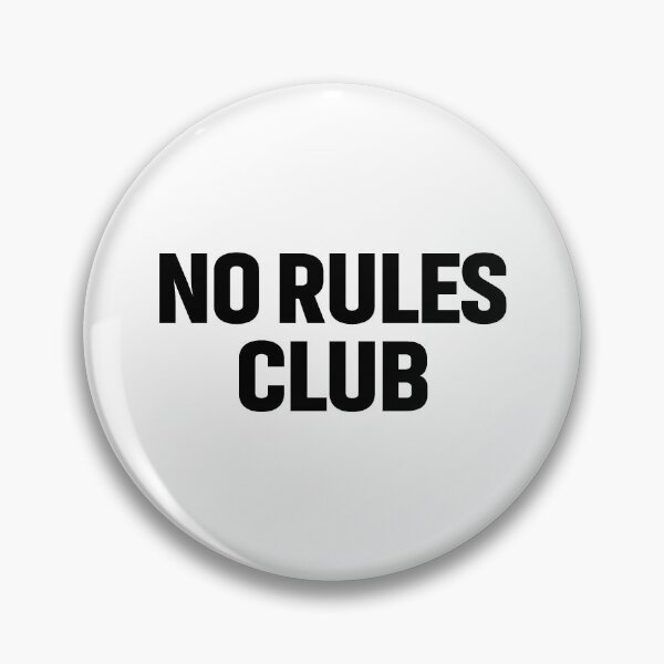 Item preview, NO RULES CLUB designed and sold by Urban Press Design.