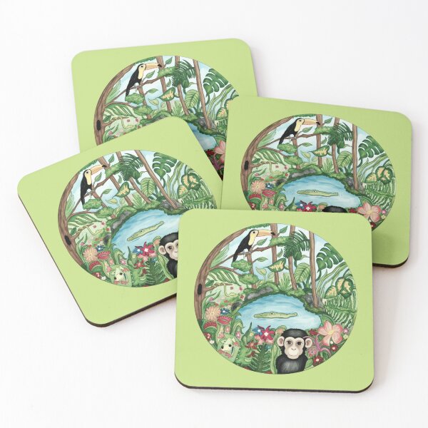 Item preview, The Emerald Wilderness (vintage style.) designed and sold by AHappyTurtle.