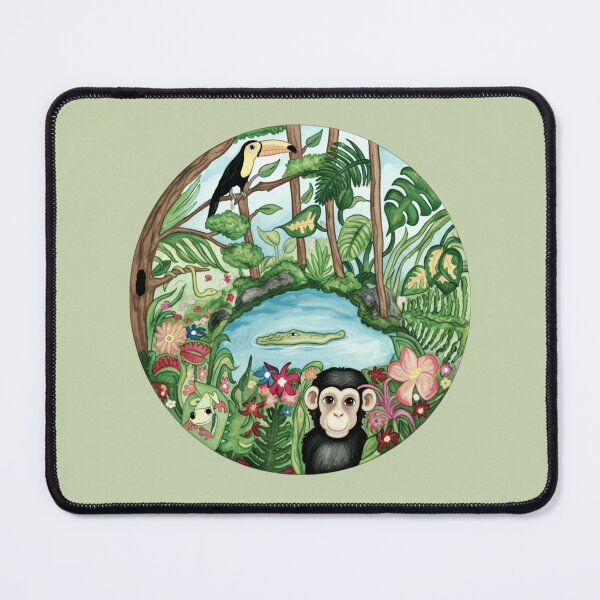 Item preview, The Emerald Wilderness (vintage style.) designed and sold by AHappyTurtle.