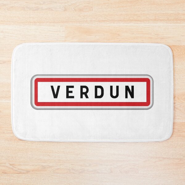 Item preview, Verdun Town Entrance Sign – Meuse, Grand Est designed and sold by Panneaux et signalisations - NPOITEVIN.