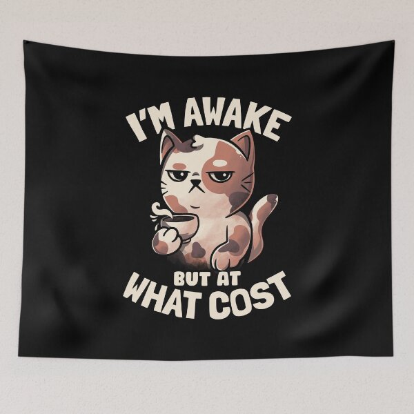 Item preview, I'm Awake But At What Cost designed and sold by EduEly.