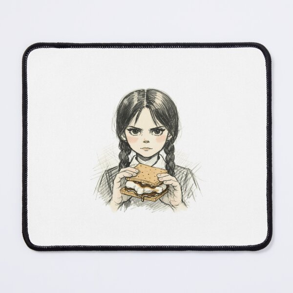 Item preview, GOTH GIRL WITH SMORE designed and sold by LIS AND MELIVERSO.