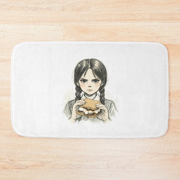 Item preview, GOTH GIRL WITH SMORE designed and sold by LIS AND MELIVERSO.