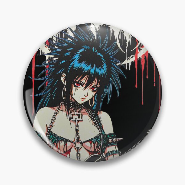 Item preview, Sonic Carnage - Heavy Metal Guitarist Anime Girl designed and sold by CoffinsArt.