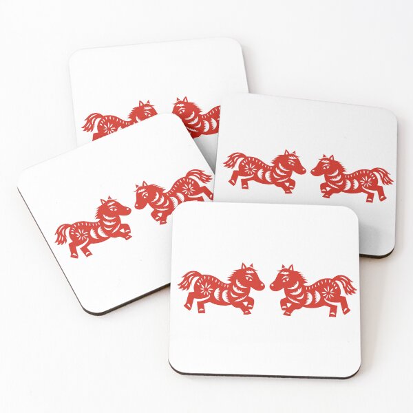 Item preview, Baby Fire Horse Twins 2026  designed and sold by AnimaliaStar.