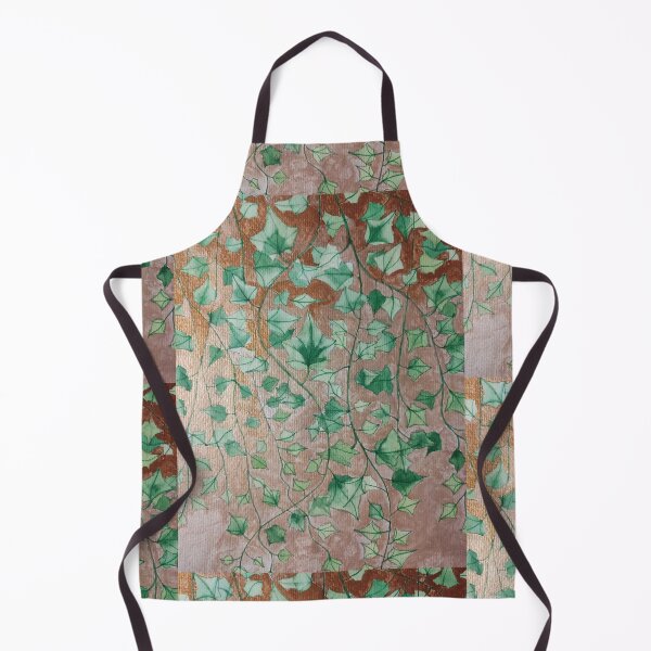 Item preview, Ivy painting with gold background  designed and sold by esvb.